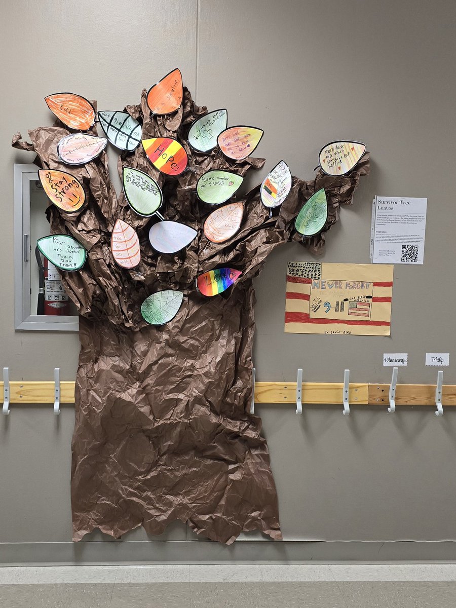 #911 #911MuseumEd #Sept11 #SurvivorTree