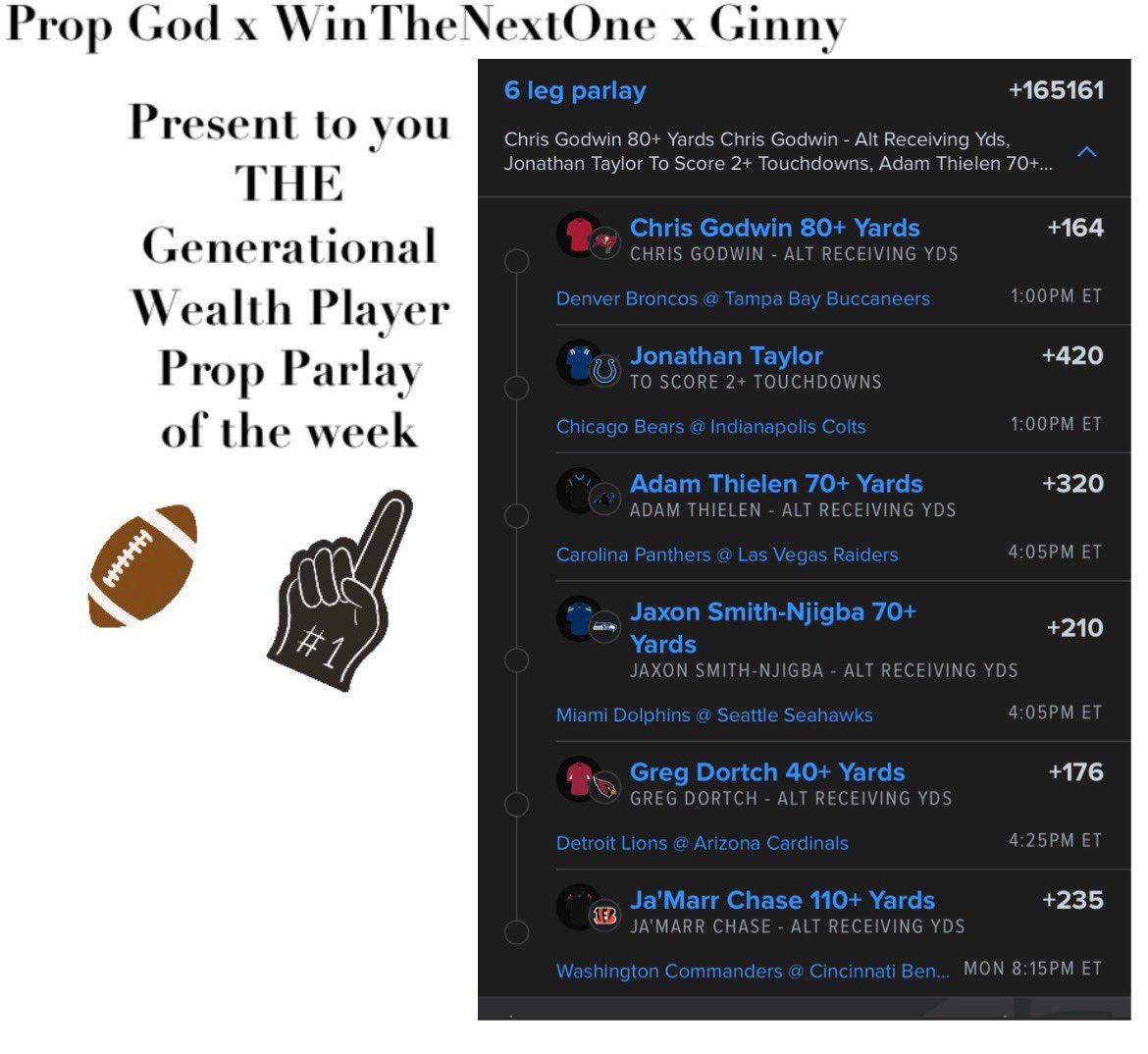 NFLPropGod's tweet photo. Here we go…… @WinTheNextOne https://t.co/pXI5zej3Ue