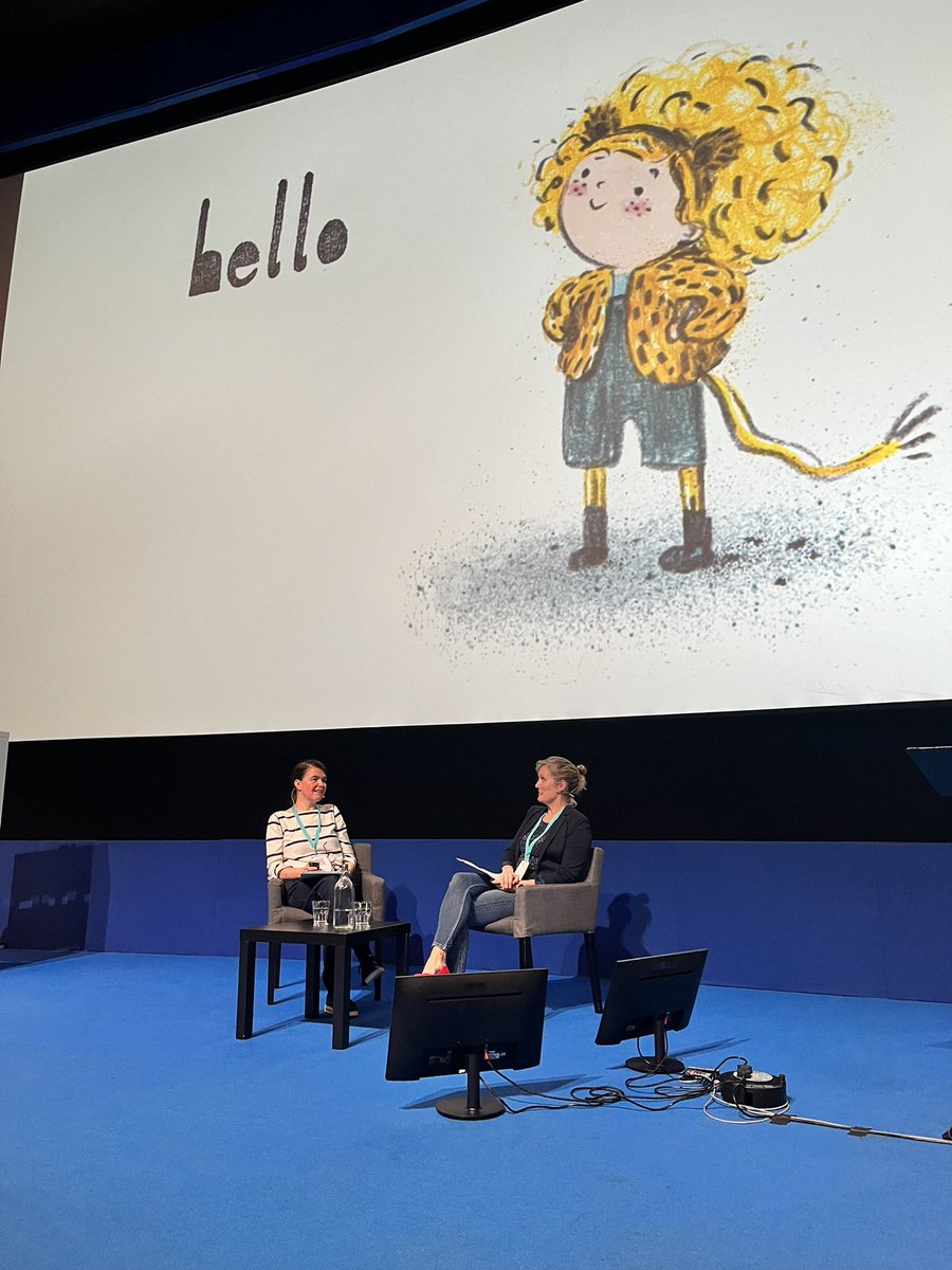Children's Books Ireland (@kidsbooksirel) on Twitter photo Now at #CBIConf24 we hear from Olivia Hope and <a href="/FionaWoodcock/">Fiona Woodcock</a> the creators of ‘Little Lion Girl’ 🦁and how their individual career paths have led to the character of the loveable Leonie 🧡 Now at #CBIConf24 we hear from Olivia Hope and <a href="/FionaWoodcock/">Fiona Woodcock</a> the creators of ‘Little Lion Girl’ 🦁and how their individual career paths have led to the character of the loveable Leonie 🧡