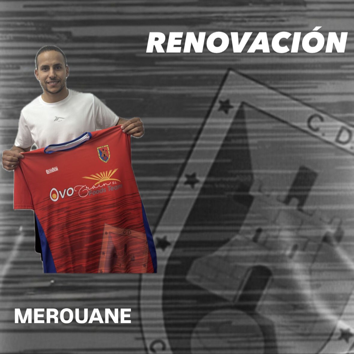 Renovación Maru. Jugador comprometido como el que más. Gran defensor y hombre de vestuario, volverá a vestir de rojo en El Romeral otra temporada más. Gracias Maru. AUPA CABAXA 🔵🔴