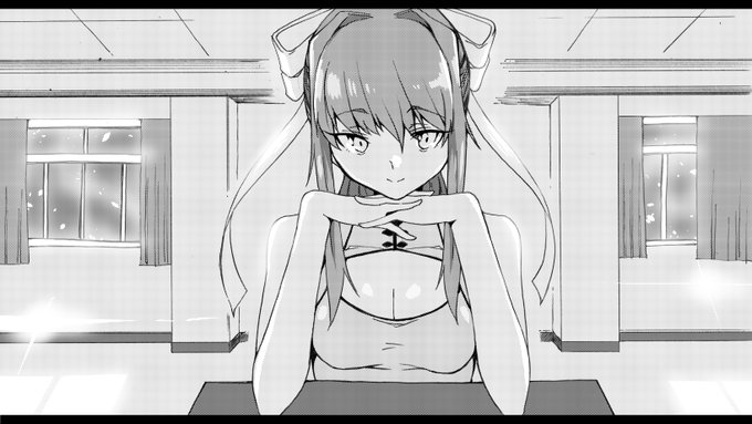 「Just Monika.」 