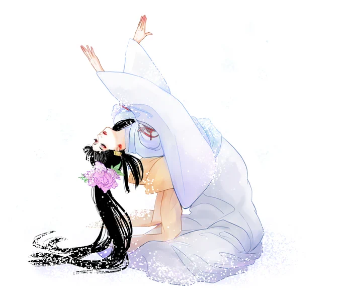 遙か4夕霧。ずっとずっと好きです。たくさん描いてきましたけれど、まだベスト絵はないかな。きっとこれからも描き続けます。好きです。大好きです。#ネオロマ30周年カウントダウン 