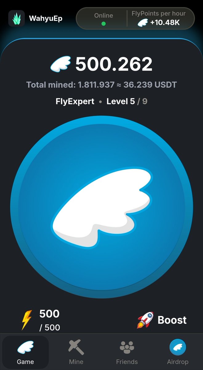 WahyuEkaPutr's tweet photo. $FLY Token #airdrop.
FLY is built on the #TON network. Total supply 17 million
Airdrop 7% of total supply
https://t.co/AEDYsDxB4F
#Hamster_Kombat #hamster #cryptocurrency #Token2049 #TONSquare #memecoin #Rewards $HMSTR $DOGS $BTC https://t.co/HNEOl97ums