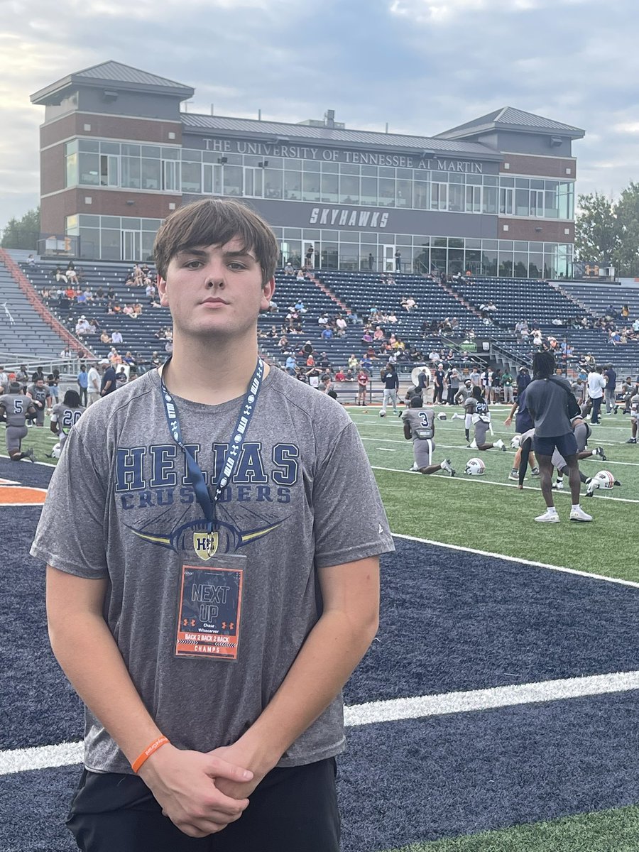 Chase Wisecarver (@chasewisecar77) on Twitter photo Thank you <a href="/CoachKBannon/">Kevin Bannon</a> and <a href="/CoachStoutUTM/">Coach Stout 🏈</a> for having me <a href="/UTM_FOOTBALL/">UT Martin Football</a> yesterday!! <a href="/JPRockMO/">JP Rock</a> <a href="/MOprepredzone/">Prep Redzone MO</a> <a href="/elitefootball/">EliteFootballAcademy</a> <a href="/6starfootballMO/">Six Star Football | MISSOURI</a> <a href="/SADER_FOOTBALL/">Helias Football</a> Thank you <a href="/CoachKBannon/">Kevin Bannon</a> and <a href="/CoachStoutUTM/">Coach Stout 🏈</a> for having me <a href="/UTM_FOOTBALL/">UT Martin Football</a> yesterday!! <a href="/JPRockMO/">JP Rock</a> <a href="/MOprepredzone/">Prep Redzone MO</a> <a href="/elitefootball/">EliteFootballAcademy</a> <a href="/6starfootballMO/">Six Star Football | MISSOURI</a> <a href="/SADER_FOOTBALL/">Helias Football</a>