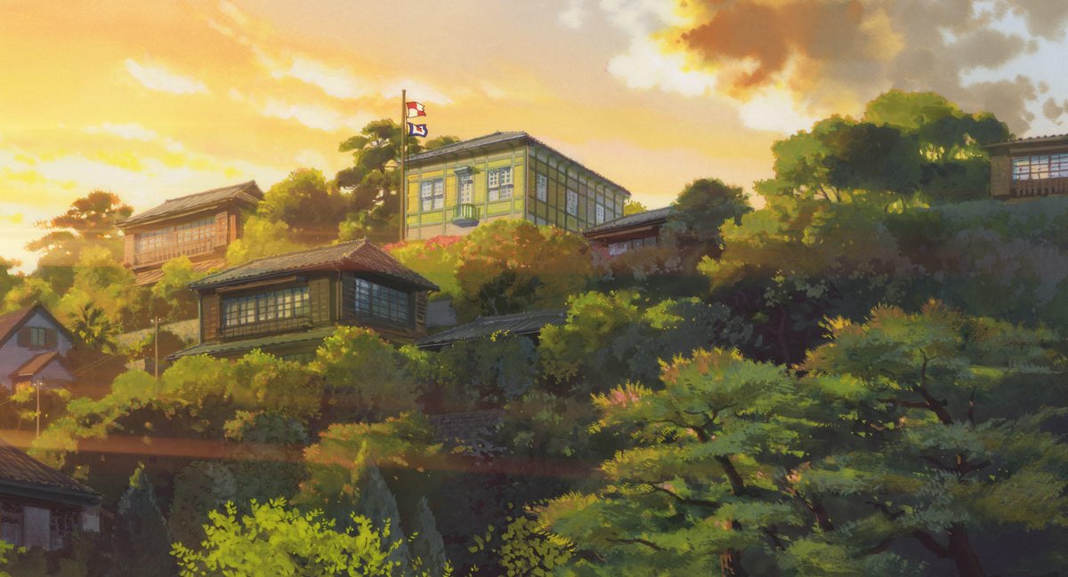 ghibli_world's tweet photo. ◎本日、9月22日は「#夕陽の日」です。

「秋分の日」でもあるため、先祖を敬い、亡くなった人を偲ぶ日であり、西陽を見てその美しさや奥深さを心に留めるのにふさわしい日との思いから制定されたそうです。 https://t.co/6DdHFtbAlm