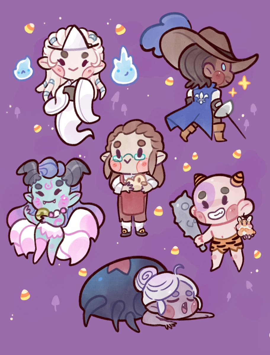 Lady_Cerberus's tweet photo. Spooky season part 2 👻✨ https://t.co/phKIYUDaND