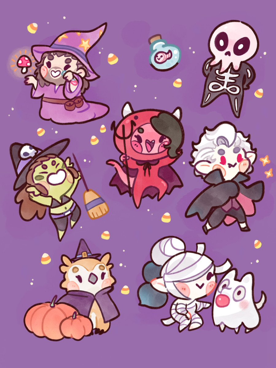 Lady_Cerberus's tweet photo. Spooky season part 2 👻✨ https://t.co/phKIYUDaND