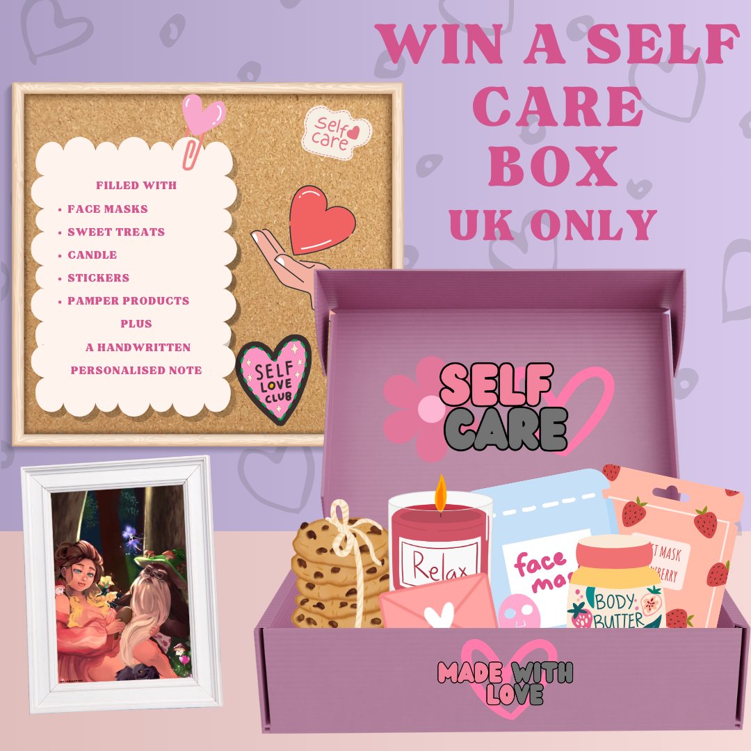 🩷SELF CARE GIVEAWAY - UK ONLY 🩷

  Self Care Box Giveaway Time!! 🌺

Want to enter? Just FOLLOW, LIKE &amp; RETWEET this post! 🩷 

🩷🌺 Ends Friday 27th September 4pm BST  🌺🩷

#selfcare #giveaway