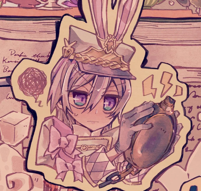 わりと描いてる*4枚目手袋忘れてます #シルバーウィークだからみんなのシルバーくんを見せて 