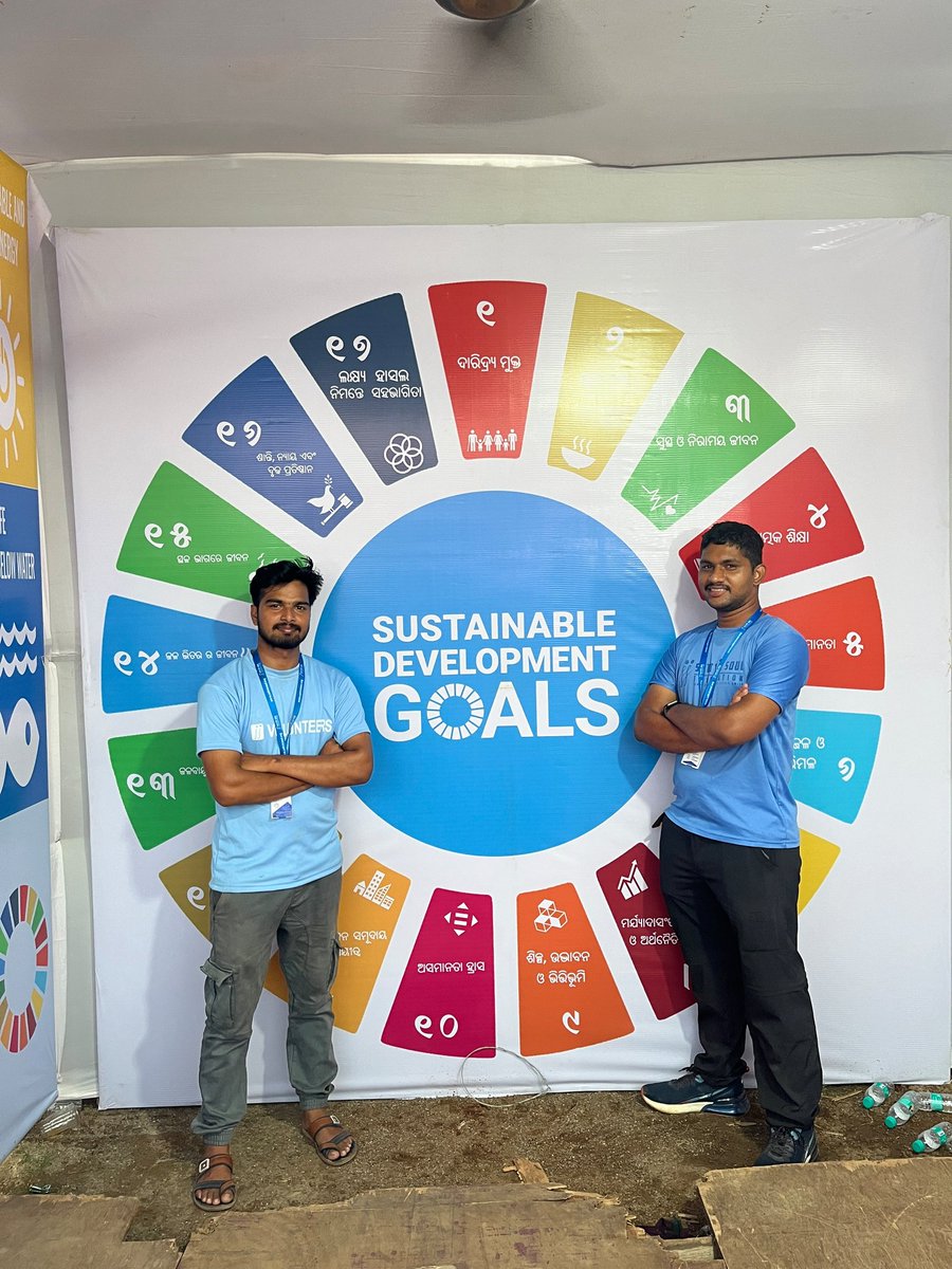 SATTVIC_SOUL's tweet photo. Leave No One Behind 🎉

Back to back volunteering opportunity for @SATTVIC_SOUL at @SDGOdisha SDG IEC Stall of different Districts of Odisha.
At Bikash Mela of Cuttack, Khordha, Puri &amp; Kandhamal, the responses by people's is amazing.

Let's localise SDG in Odisha.🙌

#SDG4Odisha https://t.co/iK1zOKy4Sl
