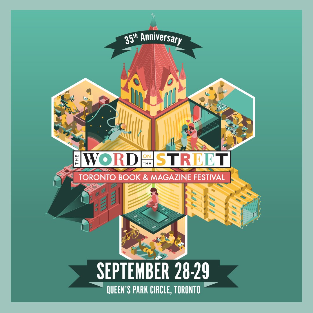 We're looking forward to meeting up with old friends and making new ones at Word on the Street next weekend. Join us! <a href="/torontoWOTS/">The Word On The Street</a>