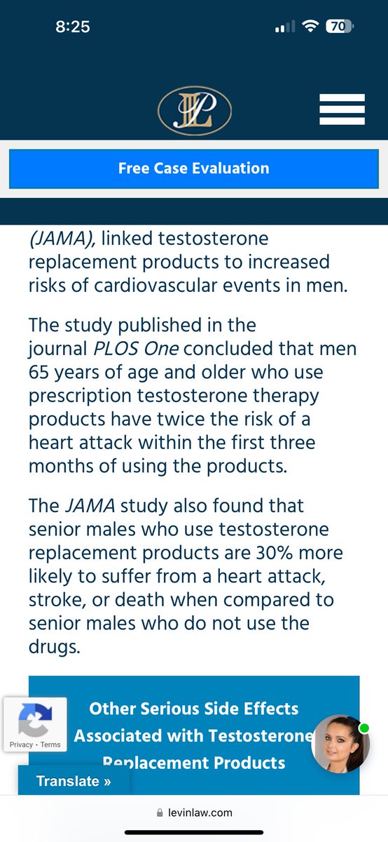 life_is_art___'s tweet photo. I always 🤔 about how the #BobbyLobby smears MDs &amp; conventional med, so when I found out RFKjr not only takes testosterone but has had all his major joints replaced &amp; larynx surgery, I went🕵🏻 to see what his buddy’s law firm had to say about HRT. 😈 
https://t.co/VLtOtq2n4I https://t.co/ezEI905ba9