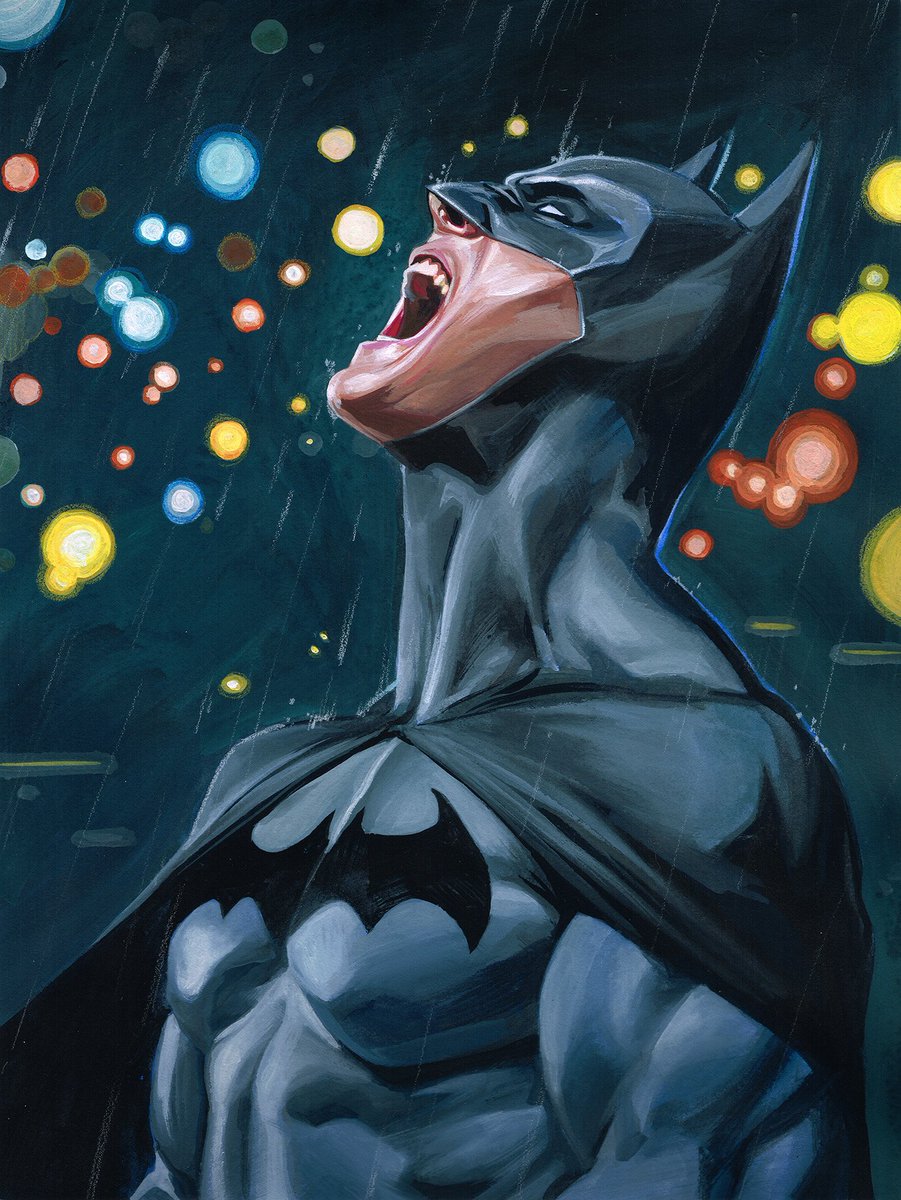 Elia Bonetti (@eliabonetti) on Twitter photo Batman painted with gouache on paper to celebrate #batmanday . Of course it's for sale 😉
I also want to tell you that I will be present at #NYCC and my pre show commission list still has a few spots left, if you are interested please feel free to contact me or <a href="/sequenceart/">EssentialSequential</a> Batman painted with gouache on paper to celebrate #batmanday . Of course it's for sale 😉
I also want to tell you that I will be present at #NYCC and my pre show commission list still has a few spots left, if you are interested please feel free to contact me or <a href="/sequenceart/">EssentialSequential</a>