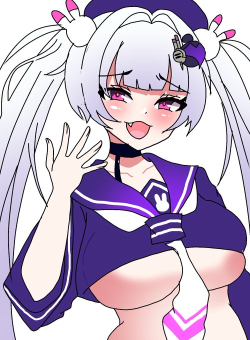 iPadで落書き〜!
闇のパワーで大きくなったダァクちゃま(部分的に) 