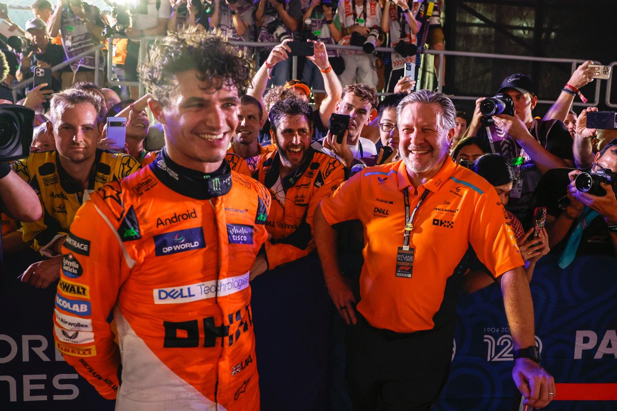 Zak Brown tweet media