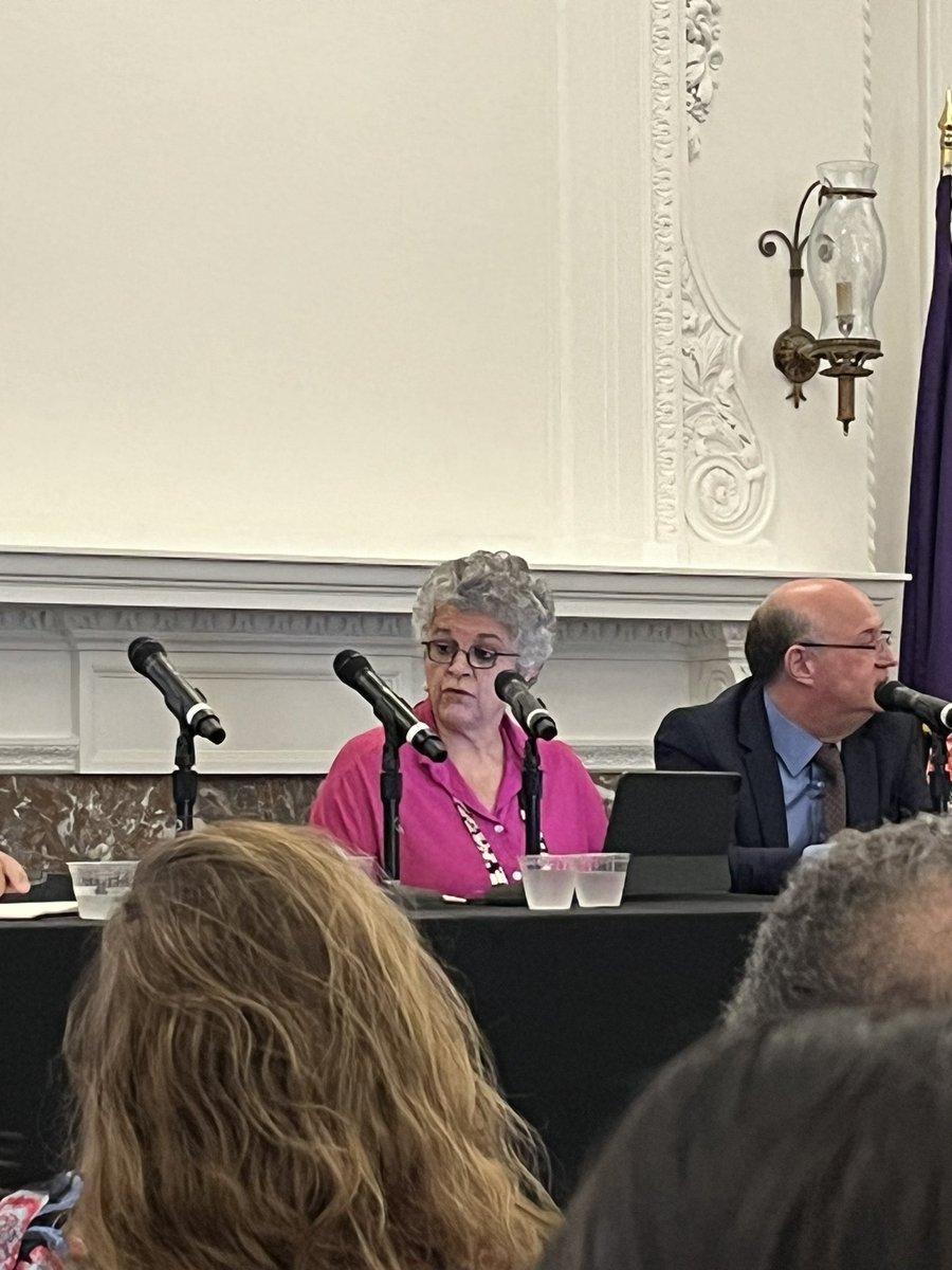 erinryanau's tweet photo. Telling statement from Brazil’s former environment minister Izabella Teixeira: ‘as a former minister, I’m so free’ she says, as she names tackling fossil fuels as essential for addressing Brazil’s, and the world’s, polycrisis. #ClimateWeekNYC https://t.co/CLEQZ34nl4