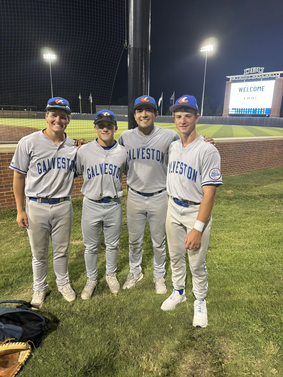 Brian Daigre (@daigrebrian) on Twitter photo These young men did a great job representing <a href="/WhitecapBseball/">Galveston College Baseball</a> at the <a href="/TXNM_JCBCA/">TXNM_JCBCA</a> JUCO All-Star Games ⚾️ #JucoRoute #Whitecaps 🌊
<a href="/BulcroftJacob/">Jacob Bulcroft</a> <a href="/DaigreZachary/">Zachary Daigre</a> <a href="/saulesotog/">Saúl Soto</a> <a href="/Ethan_Hughes06/">Ethan Hughes</a> These young men did a great job representing <a href="/WhitecapBseball/">Galveston College Baseball</a> at the <a href="/TXNM_JCBCA/">TXNM_JCBCA</a> JUCO All-Star Games ⚾️ #JucoRoute #Whitecaps 🌊
<a href="/BulcroftJacob/">Jacob Bulcroft</a> <a href="/DaigreZachary/">Zachary Daigre</a> <a href="/saulesotog/">Saúl Soto</a> <a href="/Ethan_Hughes06/">Ethan Hughes</a>