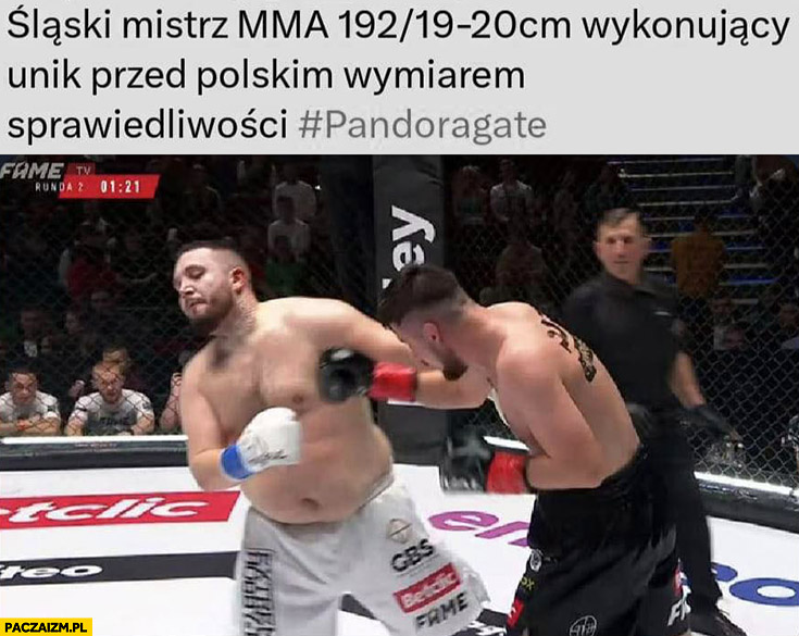 Kwkwff69's tweet photo. Śląski mistrz MMA XD #pandoragate2 #baxton #boxdel #twitter #meme https://t.co/7ukWwOtU20