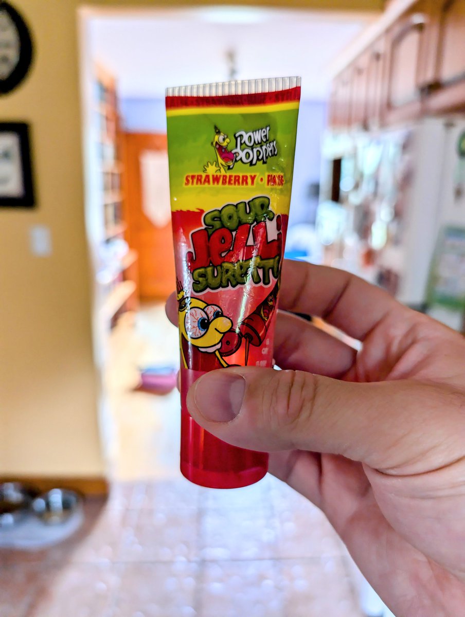 keithburgoyne's tweet photo. Told my kids to brush their teeth. Then I put this on their toothbrushes.
Quoth the 5yo: "What is WRONG with this toothpaste?"
#DadPrank https://t.co/X8kvk6qQXs