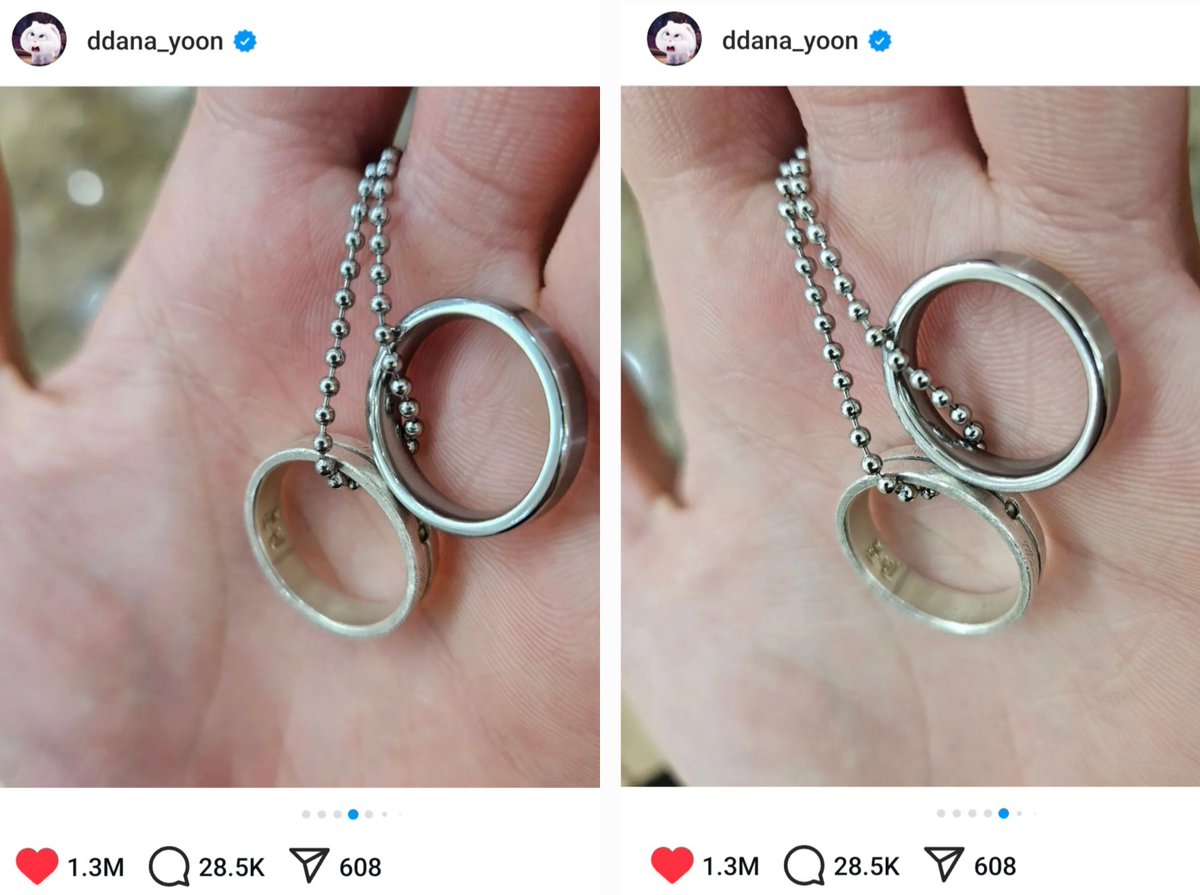 justminp's tweet photo. รูปที่ตานาโพสบอกลาพี่ 😭
แหวนทั้งสองวง💍💍ที่บินนี่บอกว่าเป็นของรักติดตัวตลอดเวลา...ตอนนี้คงอยู่กับตานาสินะ https://t.co/dqZ7kyvKYC