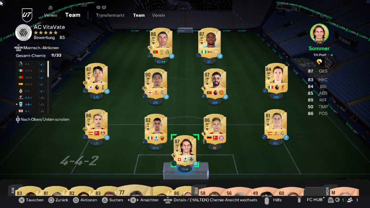 VARIOUS FC (@variousfc) on Twitter photo What does your <a href="/EASPORTSFC/">EA SPORTS FC</a> Ultimate Team look like? 👀
We start with the team of <a href="/Arkadjewitsch/">DieserSteven</a>
#BeVarious What does your <a href="/EASPORTSFC/">EA SPORTS FC</a> Ultimate Team look like? 👀
We start with the team of <a href="/Arkadjewitsch/">DieserSteven</a>
#BeVarious