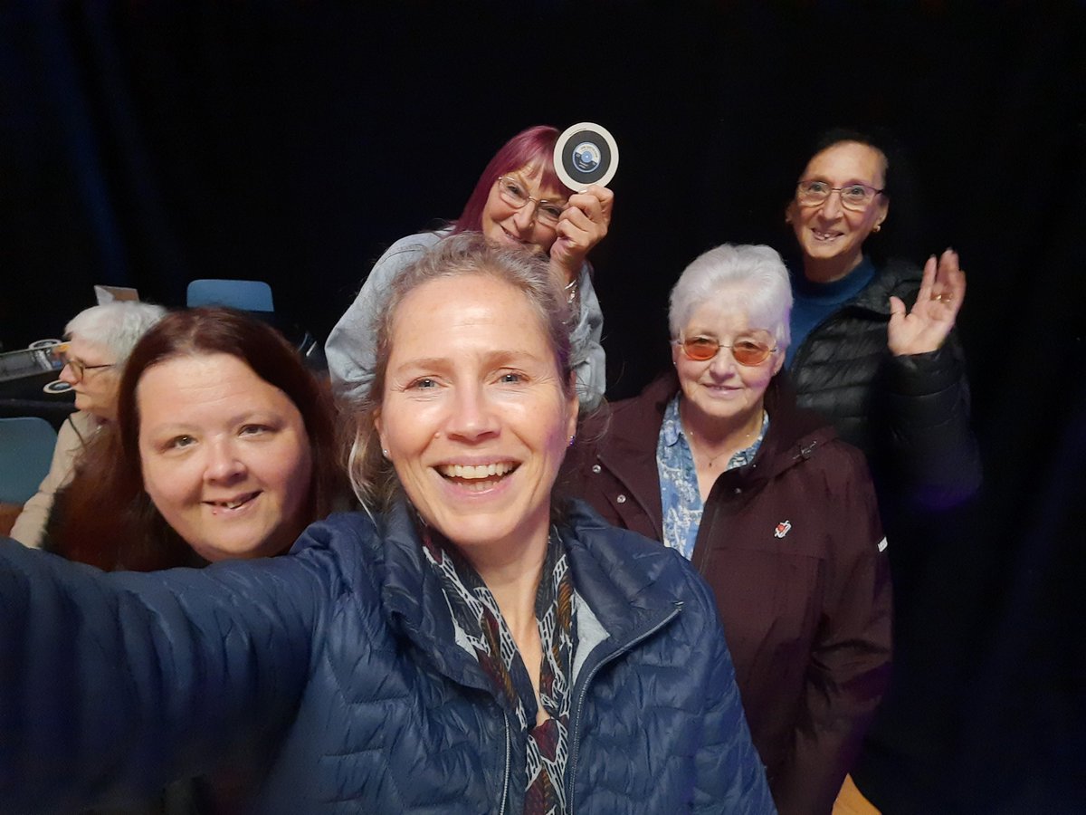 Another day and another great group as part of First Nights, this time from Buckie Hub, great bunch of ladies and all had a ball at the show. <a href="/NTSonline/">National Theatre of Scotland</a>