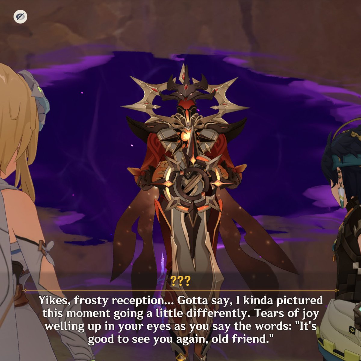 Bro is delusional. I love him 🫶 #GenshinImpact #Lumine #Enjou