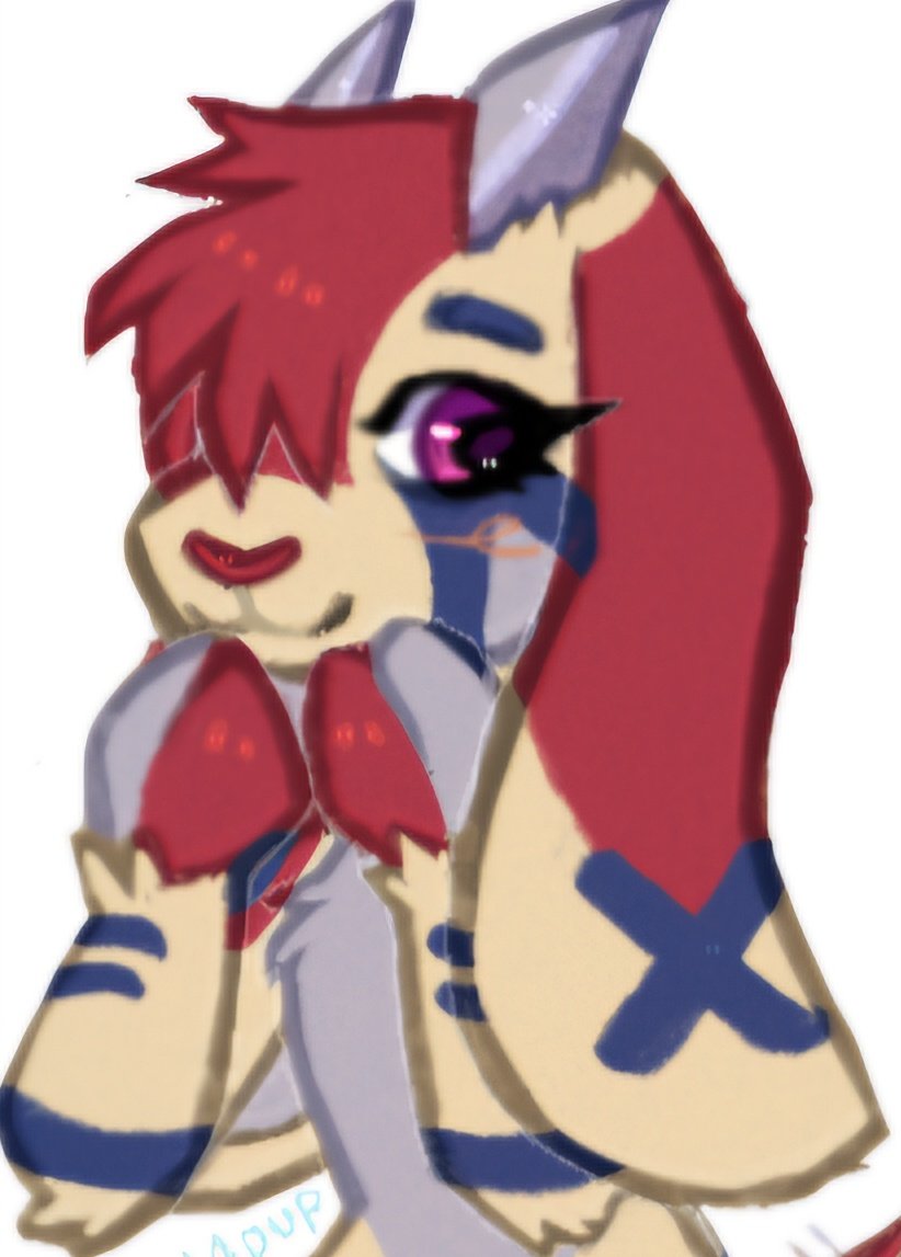 I'm feeling mischevious today 😜 I might commit some tomfoolery... maybe even some shenanigans.

🎨: <a href="/14pup_/">masslo 🌌</a>