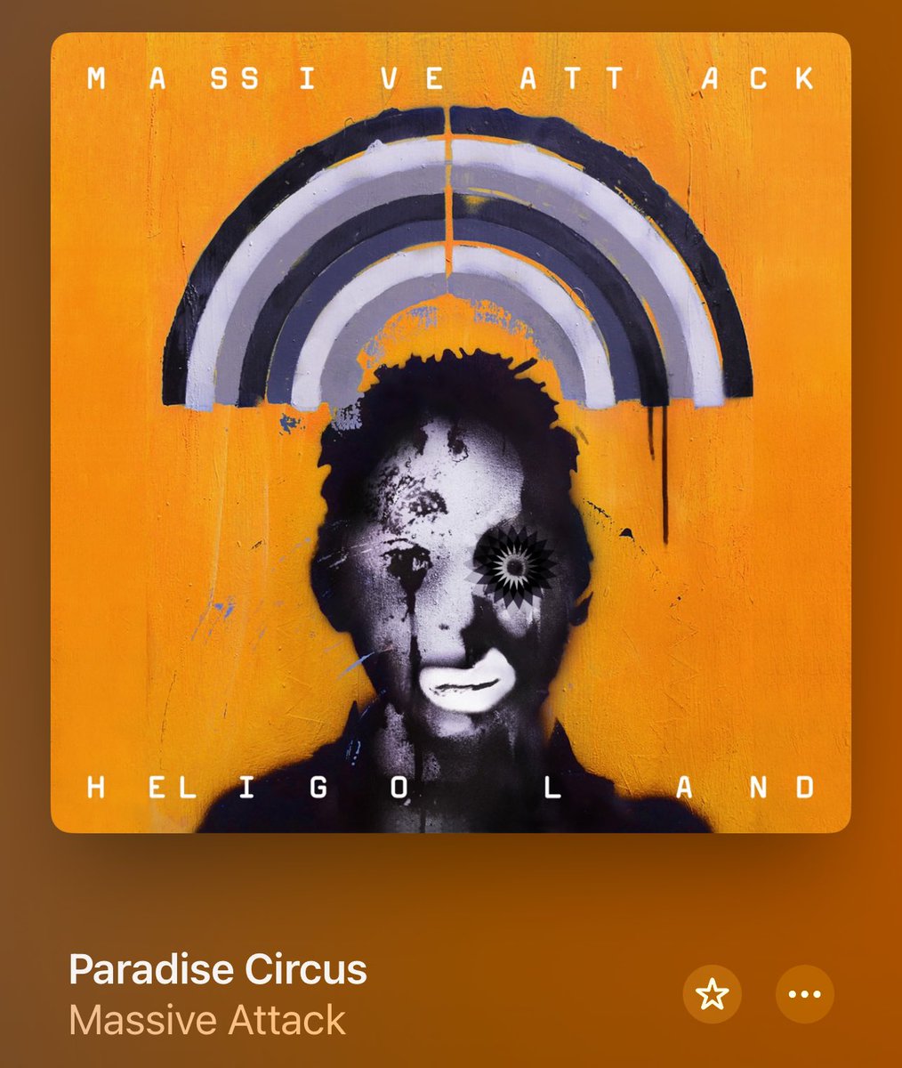 #NP “Paradise Circus”, Massive Attack featuring Hope Sandoval, a while since hearing this brill tune, great for a train journey….as is the whole ‘Heligoland’ album🎹🚄
🎧-> youtu.be/daoY5iPorMc