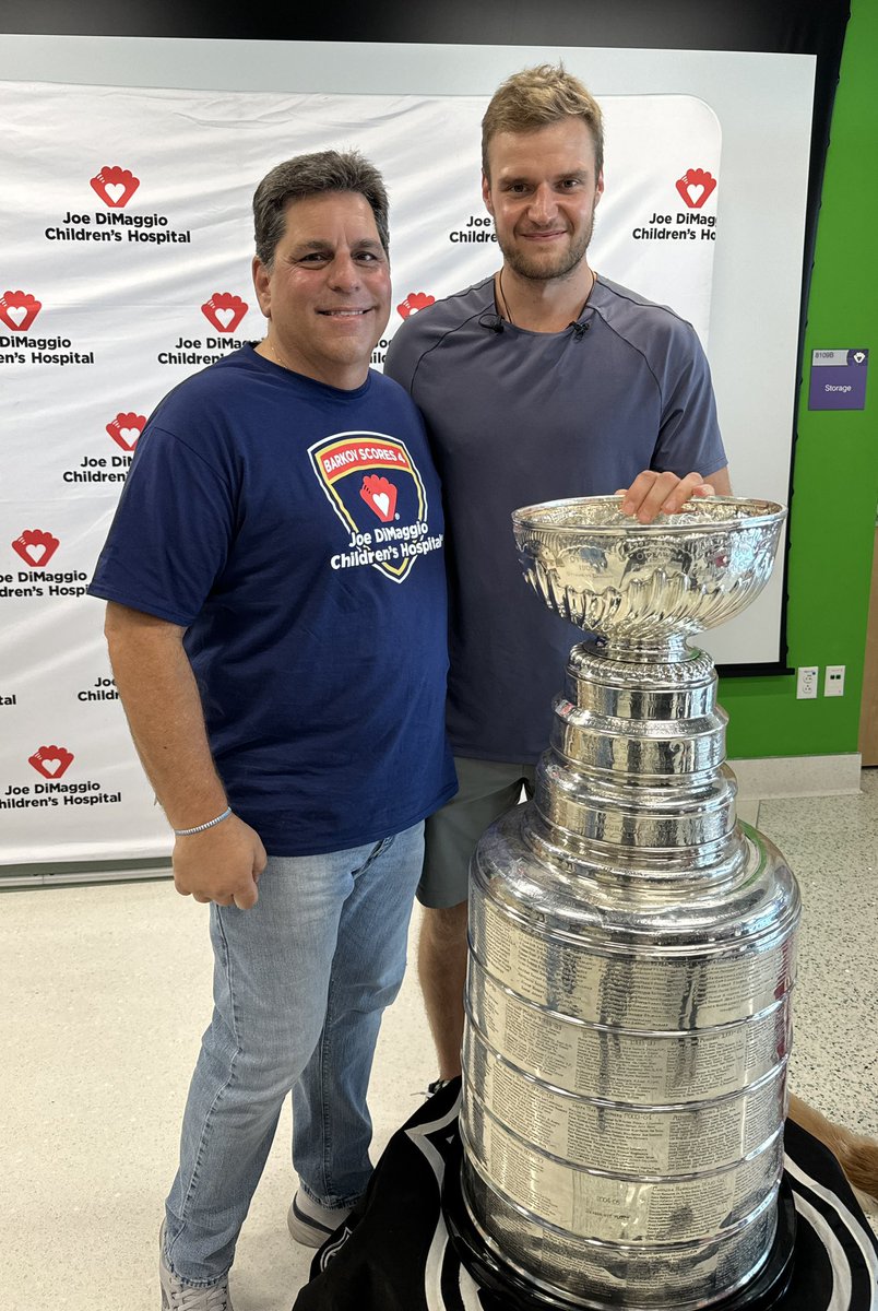 Me, the captain, and Lord Stanley #somedaysmyjobisbetterthanyours