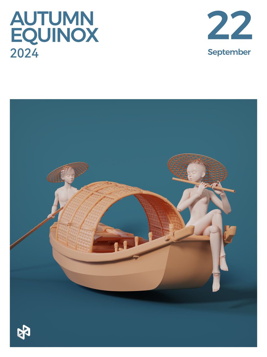PofiCreate's tweet photo. Today is one of the 24 traditional Chinese solar terms, the autumnal equinox.
Doll:BJD·Eve BJD·Adam 
#PofiCreate #the24solarterms #paintingreference #3DModel https://t.co/NmkTLm0Ht8