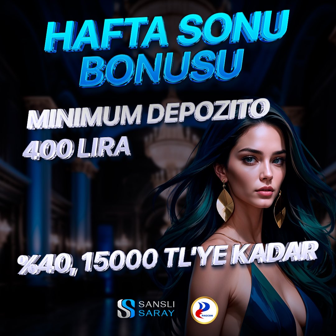 SansliSaray's tweet photo. ⚡️Hafta Sonu Bonusu⚡️

🌟Minimum depozito 400 TL
📌Bronz - %20, 5000 TL'ye kadar
📌Gümüş - %20, 10000 TL'ye kadar
📌Altın - %30, 10000 TL'ye kadar
📌Platin - %40, 10000 TL'ye kadar
📌Elmas - %40, 15000 TL'ye kadar
#ChessOlympiad #Devara #Landtagswahl #screenshotsaturday https://t.co/Xtsx9o5TsA
