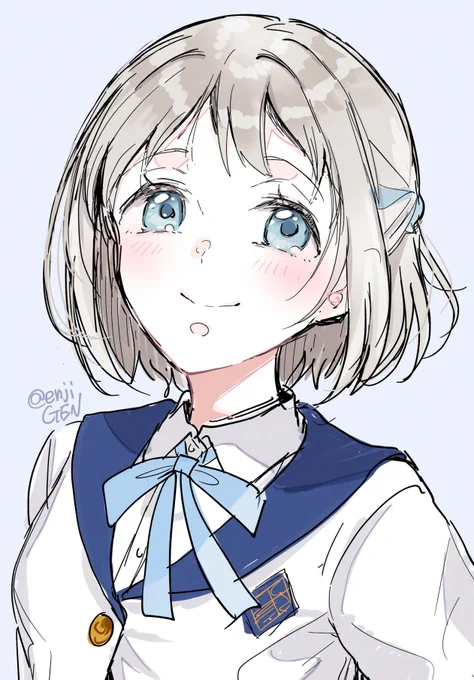 葛城リーリヤちゃんを描いてみたよ 