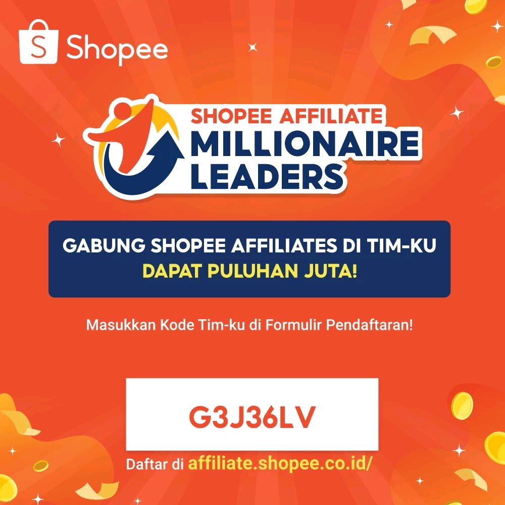 Sam22511256's tweet photo. Yuk, gabung Shopee Affiliate Program di tim-ku buat dapat komisi PULUHAN JUTA!
Daftar Sekarang:https://t.co/0KCuFoxt52
Kode Tim:G3J36LV
#Devara #shopee https://t.co/amyZAQ1cbu