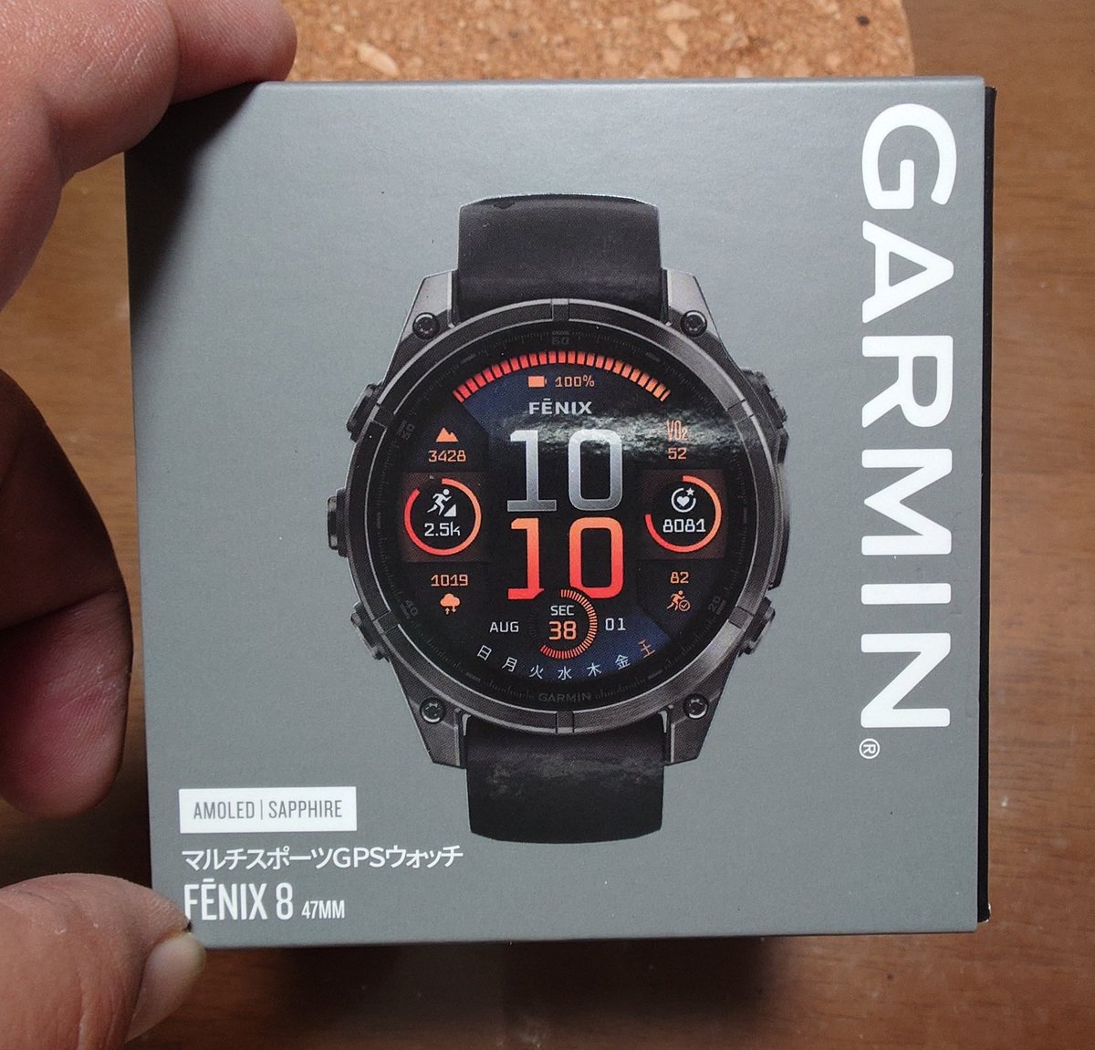 E_LR50kai's tweet image. つい出来心でな。。。
#garmin #fenix8
