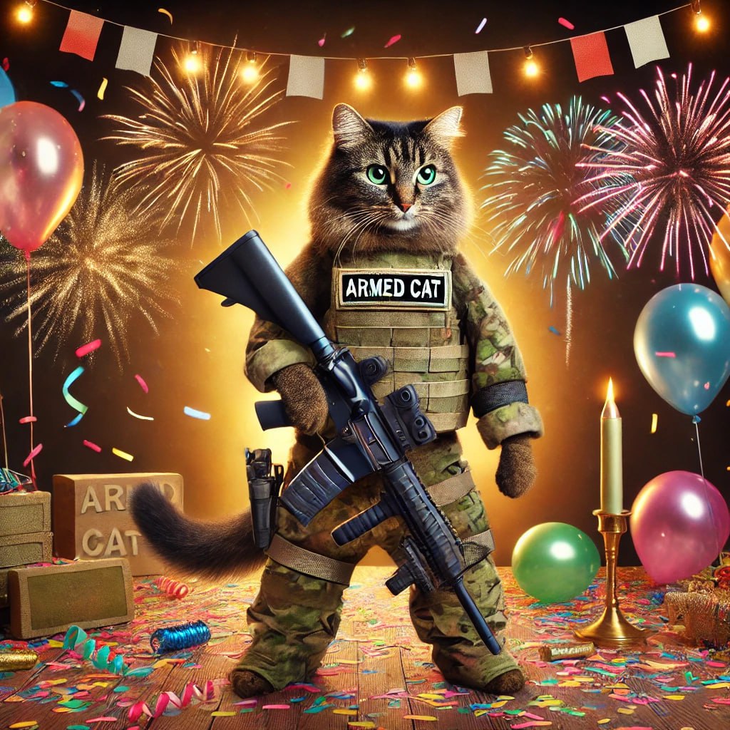 ICryptwise's tweet photo. 🚨 The wait is over! The official ArmedCat website is now live! Dive into the world of tactical felines and protect your treasure. 🐾💻 Visit [https://t.co/hYev3xMPlt] now! #ArmedCat #WebsiteLaunch #TacticalCat https://t.co/QQ2bZdTTep