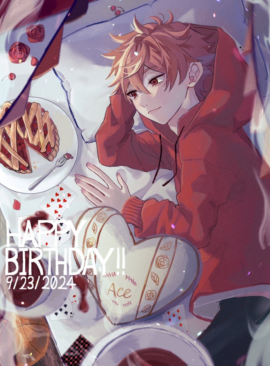 #エース・トラッポラ誕生祭2024
ゆったりまったり おめでとう🍰