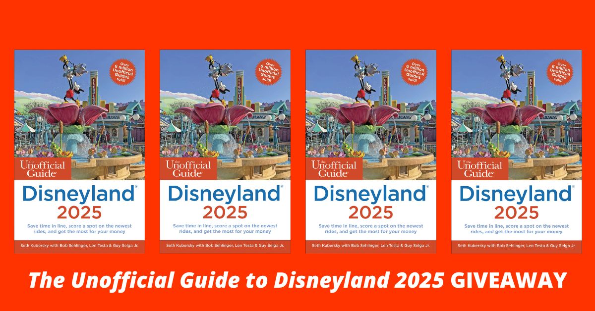 We are celebrating the upcoming release of The Unofficial Guide to #Disneyland 2025 with a GIVEAWAY. Enter for your chance to win a copy of the brand-new book. #disneyland #giveaway #unofficialguide #theUGSeries theugseries.com/3XxAnuD