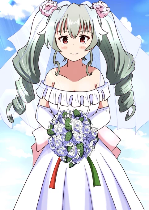 過去絵になりますが、アンチョビ姐さん誕生日おめでとう御座います #アンチョビ生誕祭  #アンチョビ生誕祭2024 