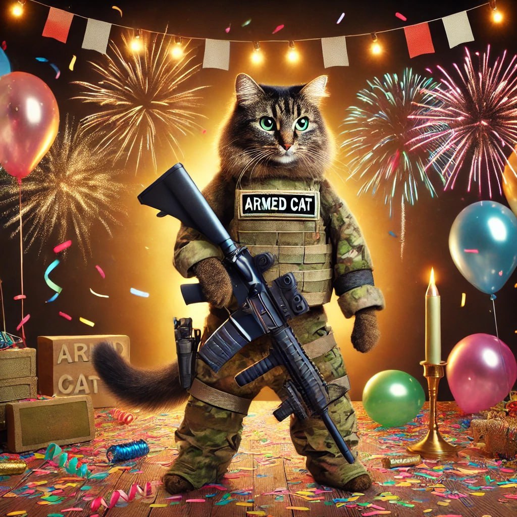 CryptoExplorerT's tweet photo. 🚨 The wait is over! The official ArmedCat website is now live! Dive into the world of tactical felines and protect your treasure. 🐾💻 Visit [https://t.co/Yr8gWsY4Rw] now! #ArmedCat #WebsiteLaunch #TacticalCat https://t.co/0eLP2c6mcD