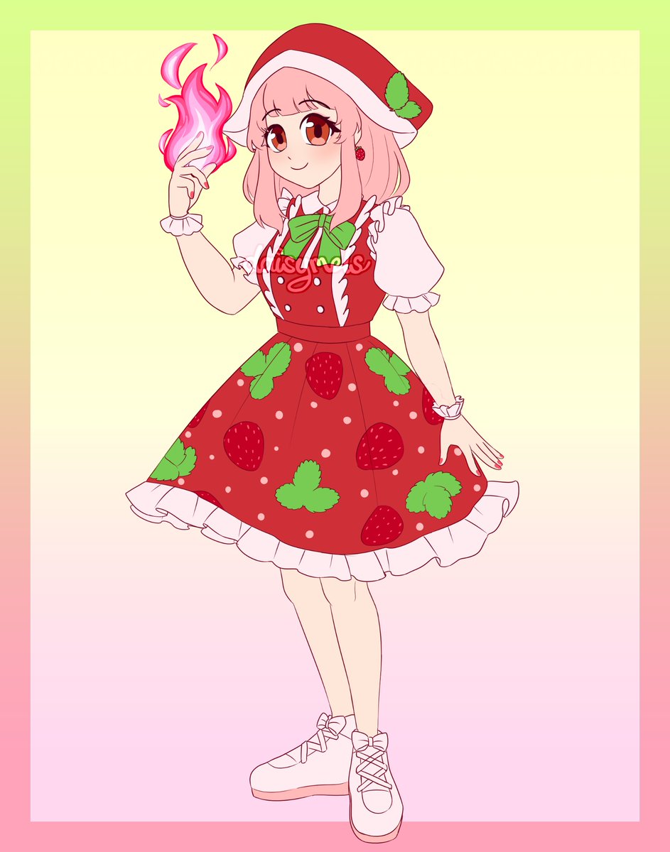 daisymels's tweet image. flat color c0mm1ssion for @adam_dnh! thank you!! 🍓