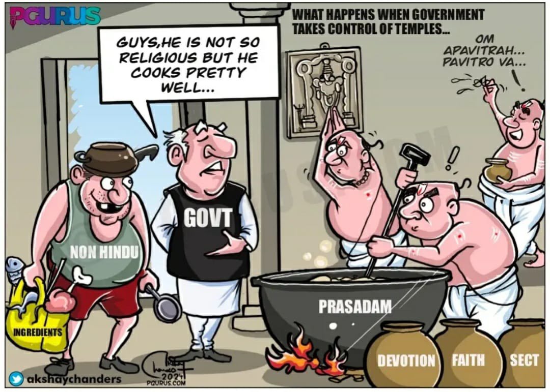 Shubhamshuklamp's tweet image. रघुराज प्रताप सिंह (राजा भैया) ने हिंदू मंदिरों की स्वतंत्रता को लेकर आवाज उठाई है। सोशल मीडिया के बाद अब UP में बड़े ओहदे के नेता भी उठा रहे हैं मांग।

राजा भैया ने  तिरूपति बालाजी के प्रसाद में चर्बी और मछली का तेल मिलाए जाने को  हिन्दू श्रद्धालुओं की आस्था के साथ जानबूझकर किया…