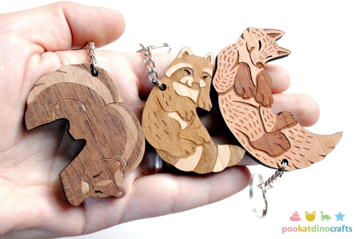 pookagoat's tweet photo. Forest Friends 3 piece 💕🦨🦝🦊 https://t.co/JRyD9HJjxr