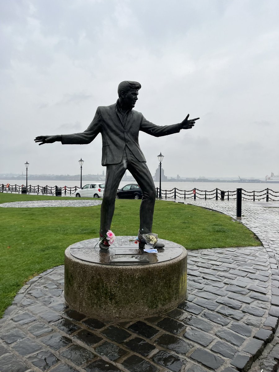 Great to be in Liverpool for Labour Party conference joining the debate on education, investment and growth. 

Billy Fury isn’t letting the rain get him down, and nor are we. 

If you’re around and would like a chat, message me here / LinkedIn - or just say hello if you see me!