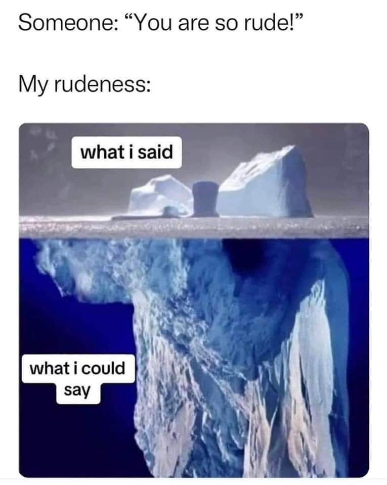 Im civilised enough om social medias because things are cencored. Try meeting me in person. 🤣