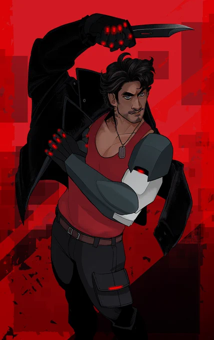 Thought this one would be perfect for October - Art Fight attack of K1LL3R for ezios 