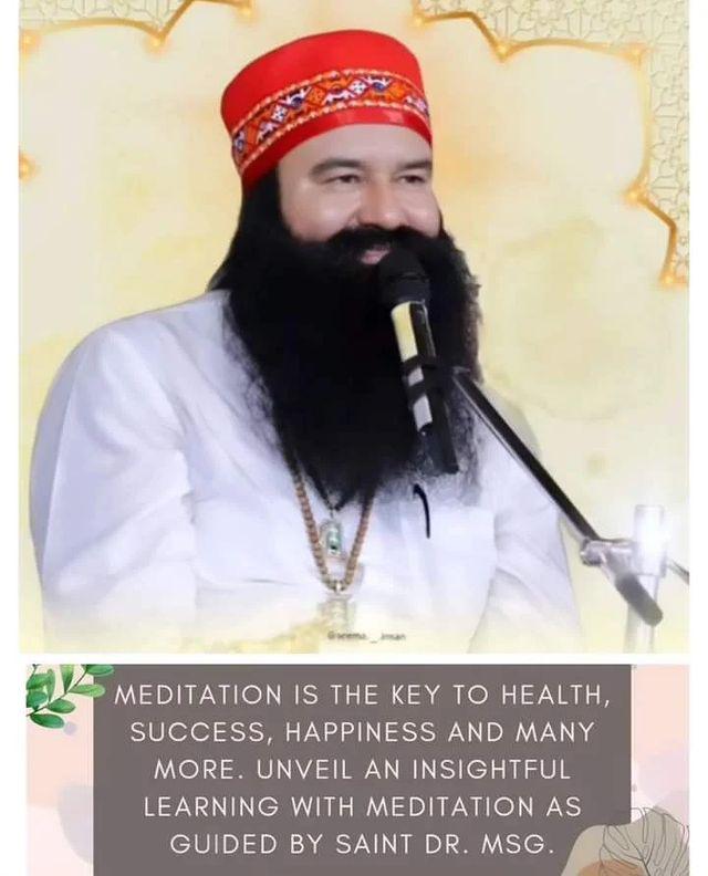ChaudharyA10253's tweet photo. यदि मनुष्य अपने जीवन में सफलता पाना चाहता है और खुशहाल जीवन जीना चाहता है #SaintDrMSGInsan जी बताते है की #KeyOfSuccess का एक मात्र रास्ता ध्यान है जो आपके जीवन को खुशहाली से लेकर सफल बनाता है और
#AchieveSuccess तक पहुंचता है
#AchieveSuccess #KeyOfSuccess
#MakeYourFutureBright https://t.co/de1hLbkTZr