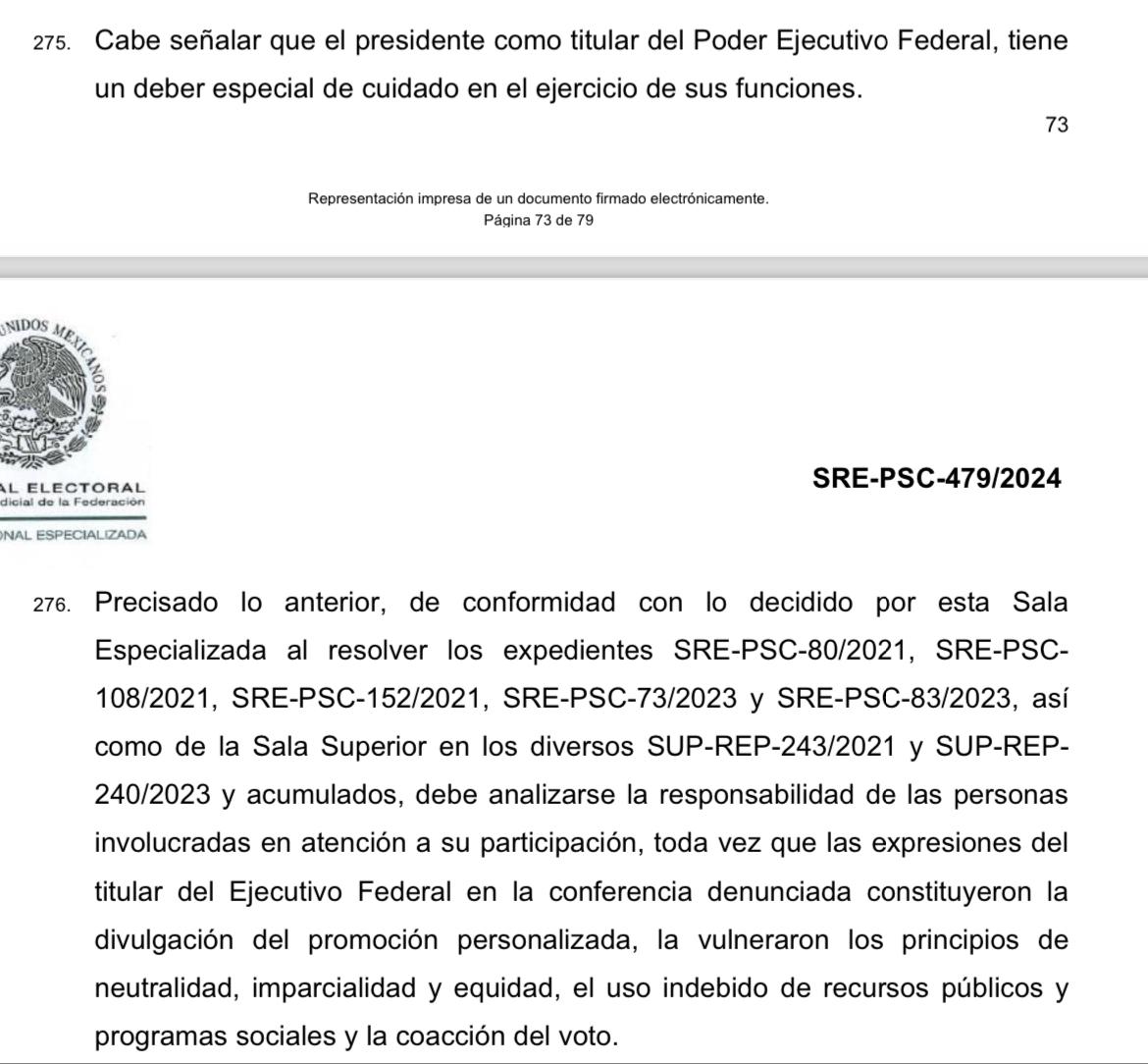 FDoringCasar's tweet photo. OOOTRA vez la @TEPJF_Esp me da la razón y confirma que AMLO hizo trampa en las pasadas elecciones

OOOTRA vez lo deja impune de cualquier sanción https://t.co/G84bPf2kl6
