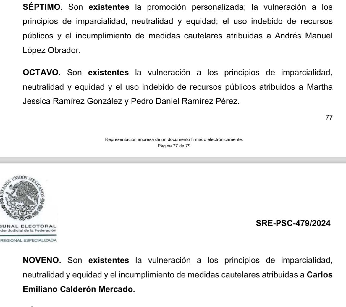 FDoringCasar's tweet photo. OOOTRA vez la @TEPJF_Esp me da la razón y confirma que AMLO hizo trampa en las pasadas elecciones

OOOTRA vez lo deja impune de cualquier sanción https://t.co/G84bPf2kl6