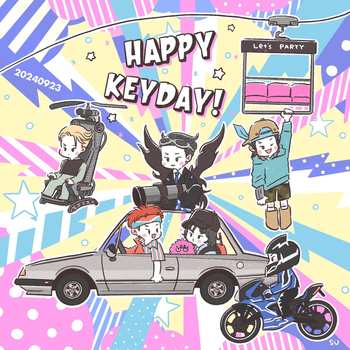 onewchiki0525's tweet image. キーくんお誕生日&amp;amp;カムバおめでとう🍸⭐️✨

#기범이에게_기쁨존재_드려요
#PLEASURE_KEY_DAY